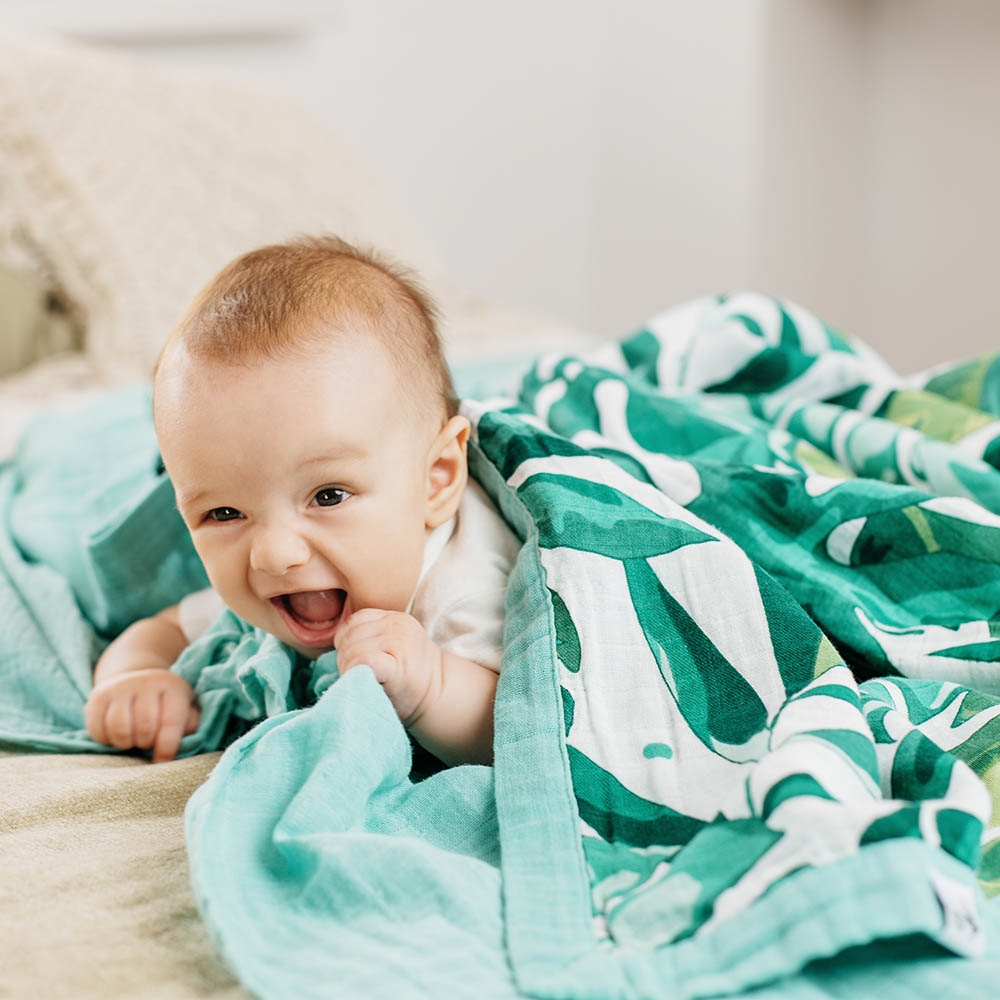 Tommy Lise - Baby Blanket Roaming Mangrove (106x106 cm)