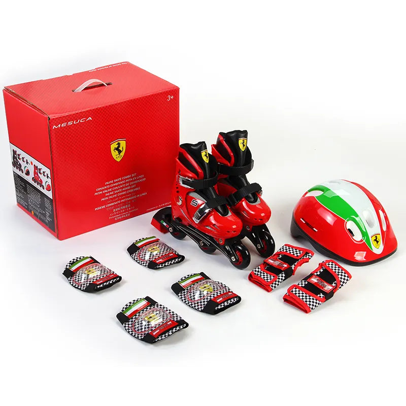 Ferrari - Kids Skate Combo Set (Red)