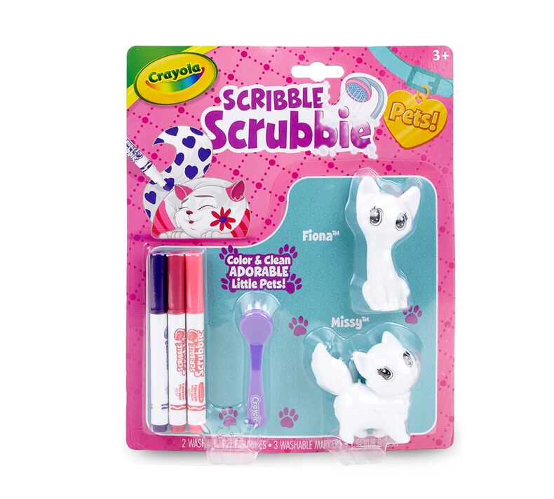 Crayola - Scribble Scrubbie Pets, Cats