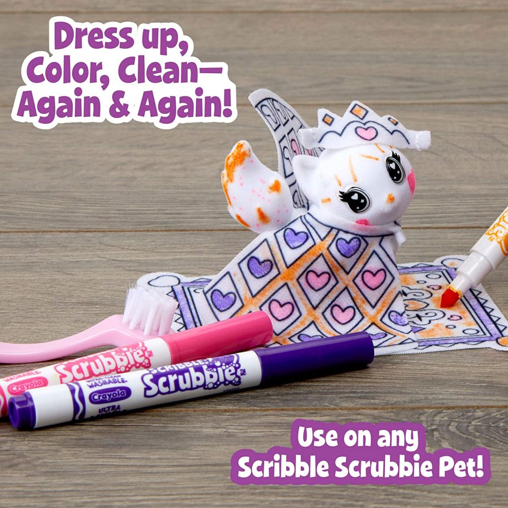 Crayola - Scribble Scrubbie Pets Princess Pack