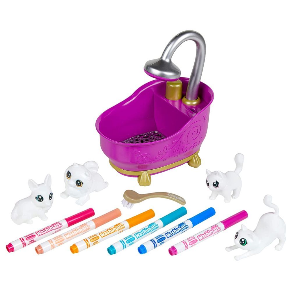 Crayola - Scribble Scrubbie Pets, Tub Playset