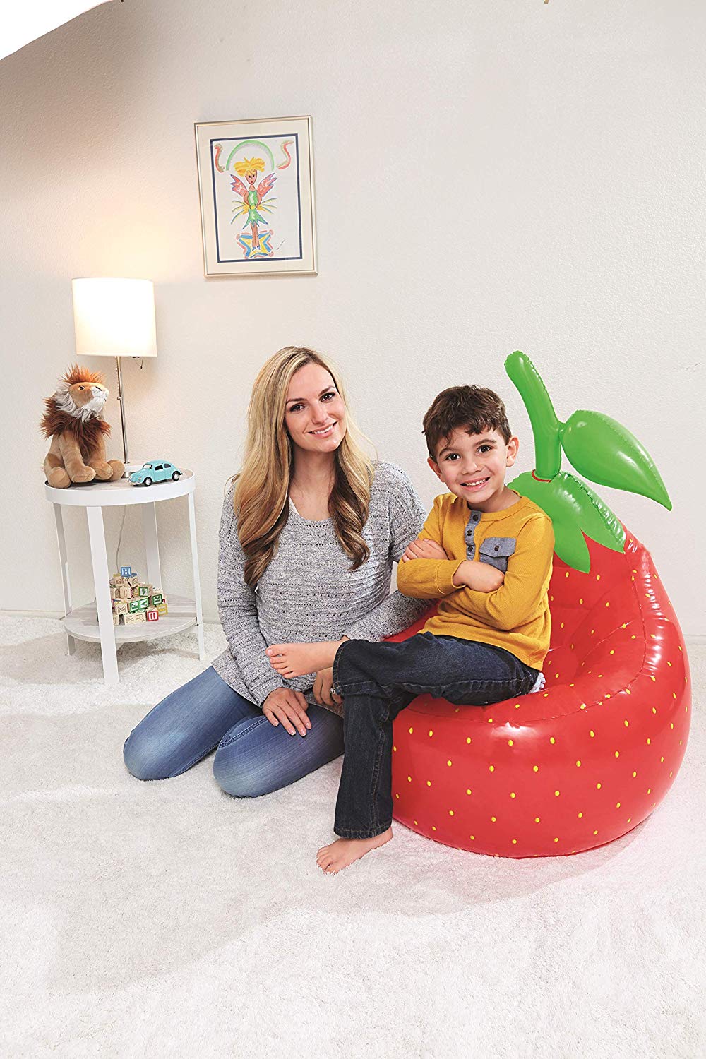 Bestway Fruit Kiddie Lounge Chair (19.8 x 19.8 x 7 cm)