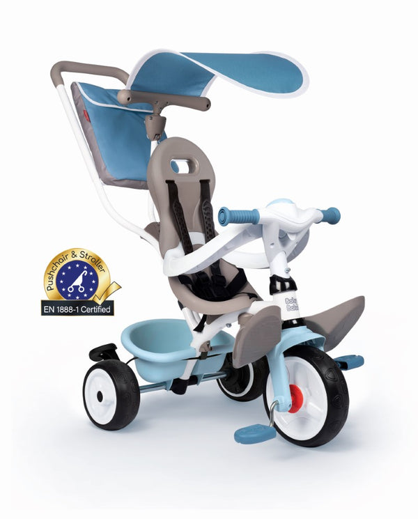Smoby Baby Balade Plus Tricycle (Blue)