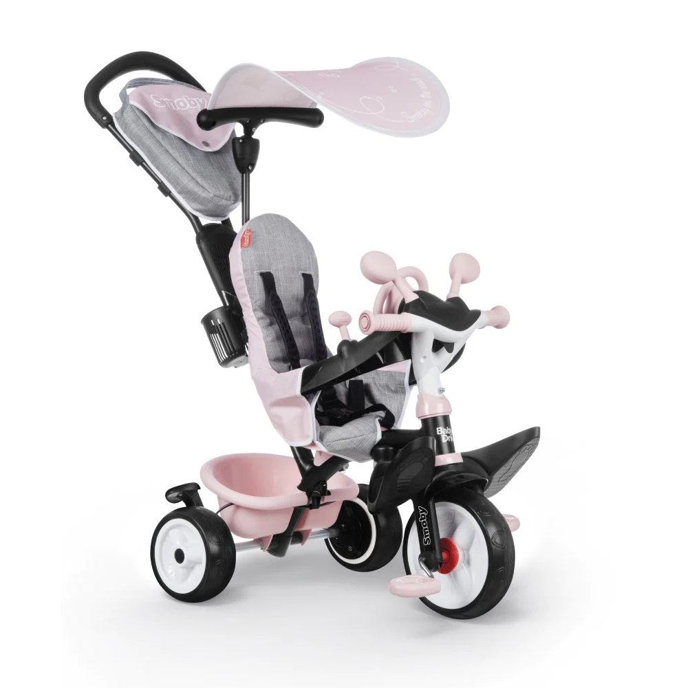Smoby Tricycle Baby Driver Plus (Pink)