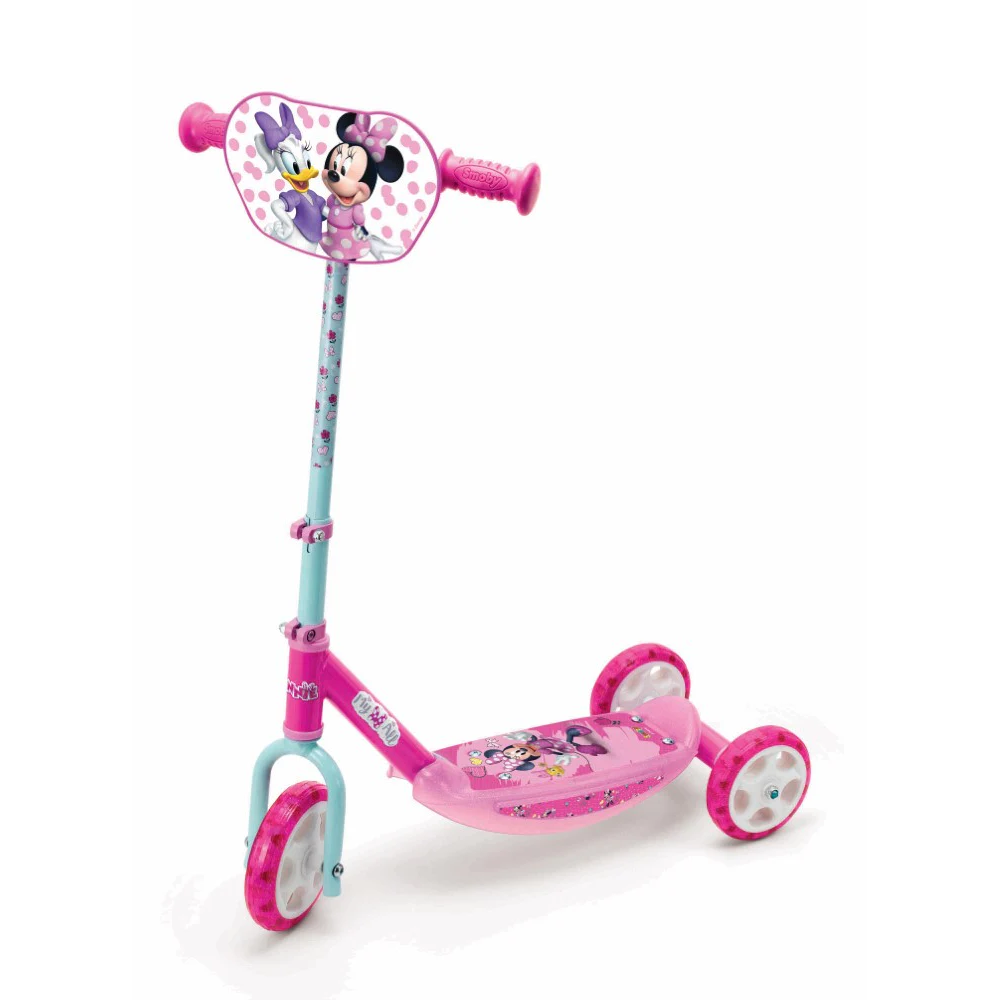 Smoby - Disney Minnie Mouse 3 Wheels Scooter