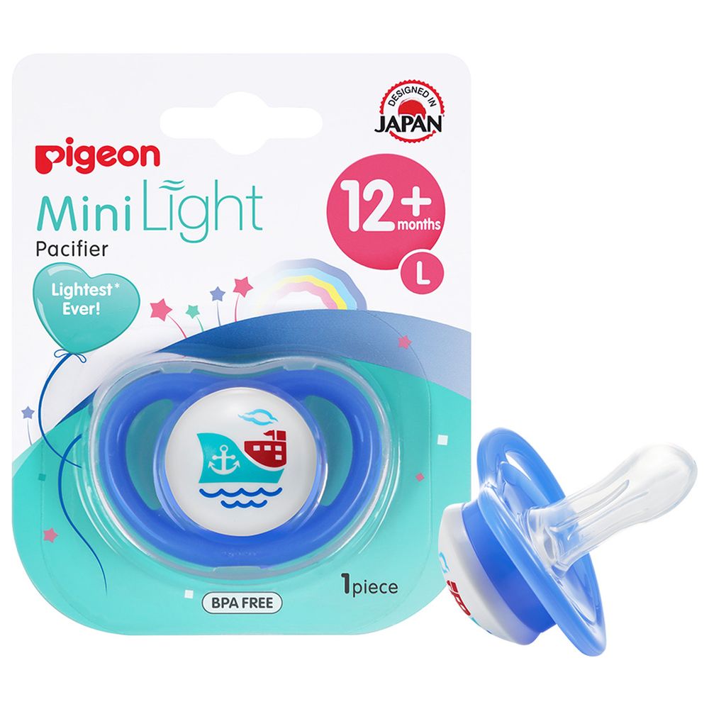 Pigeon - Minilight Pacifier Single (L) Boy Ship