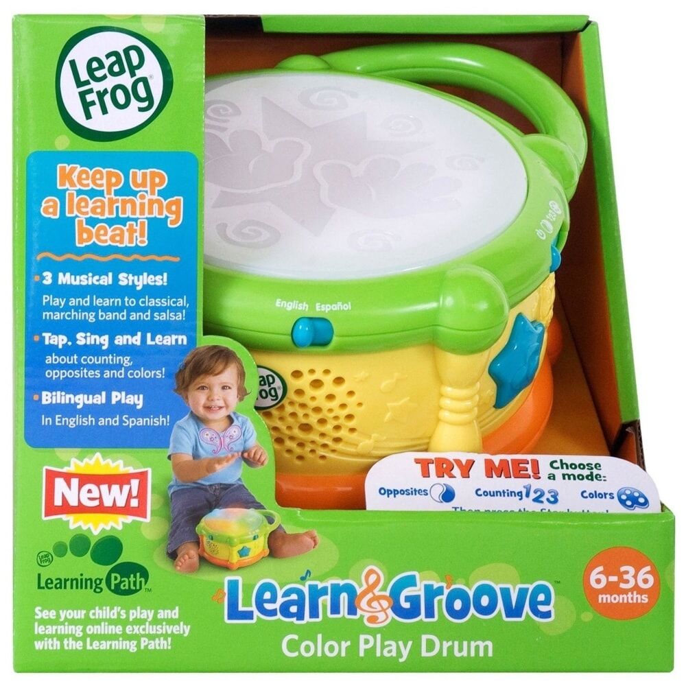 Leapfrog Learn & Groove Color Bilingual Play Drum