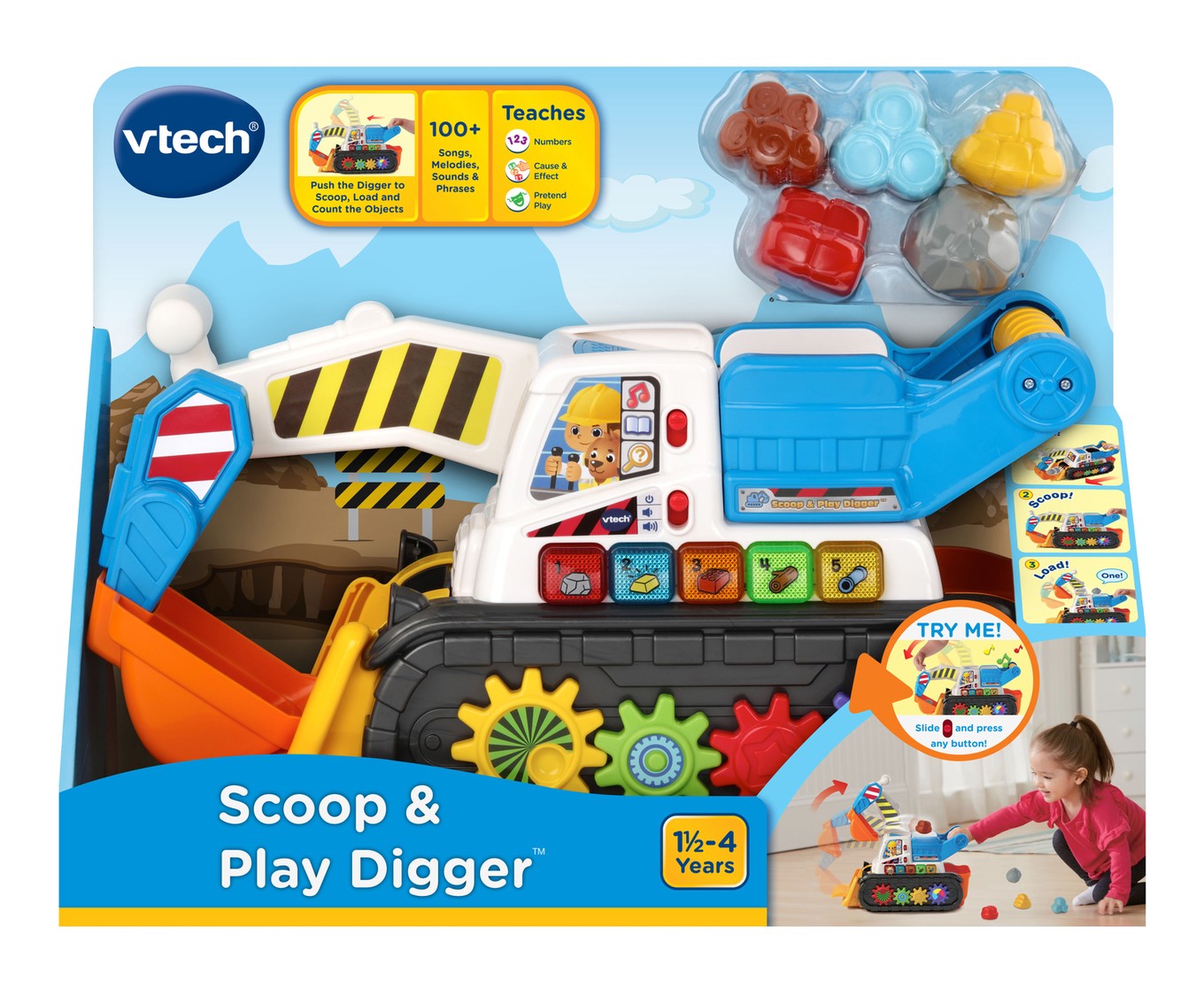 Vtech Scoop And Play Digger Vtech Scoop And Play Digger