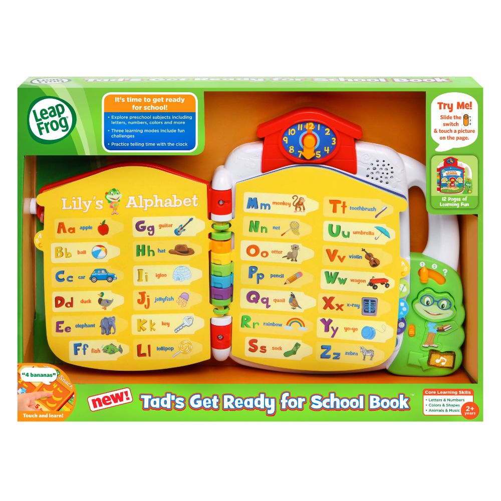 Leapfrog - Tad's Get Ready For School Book