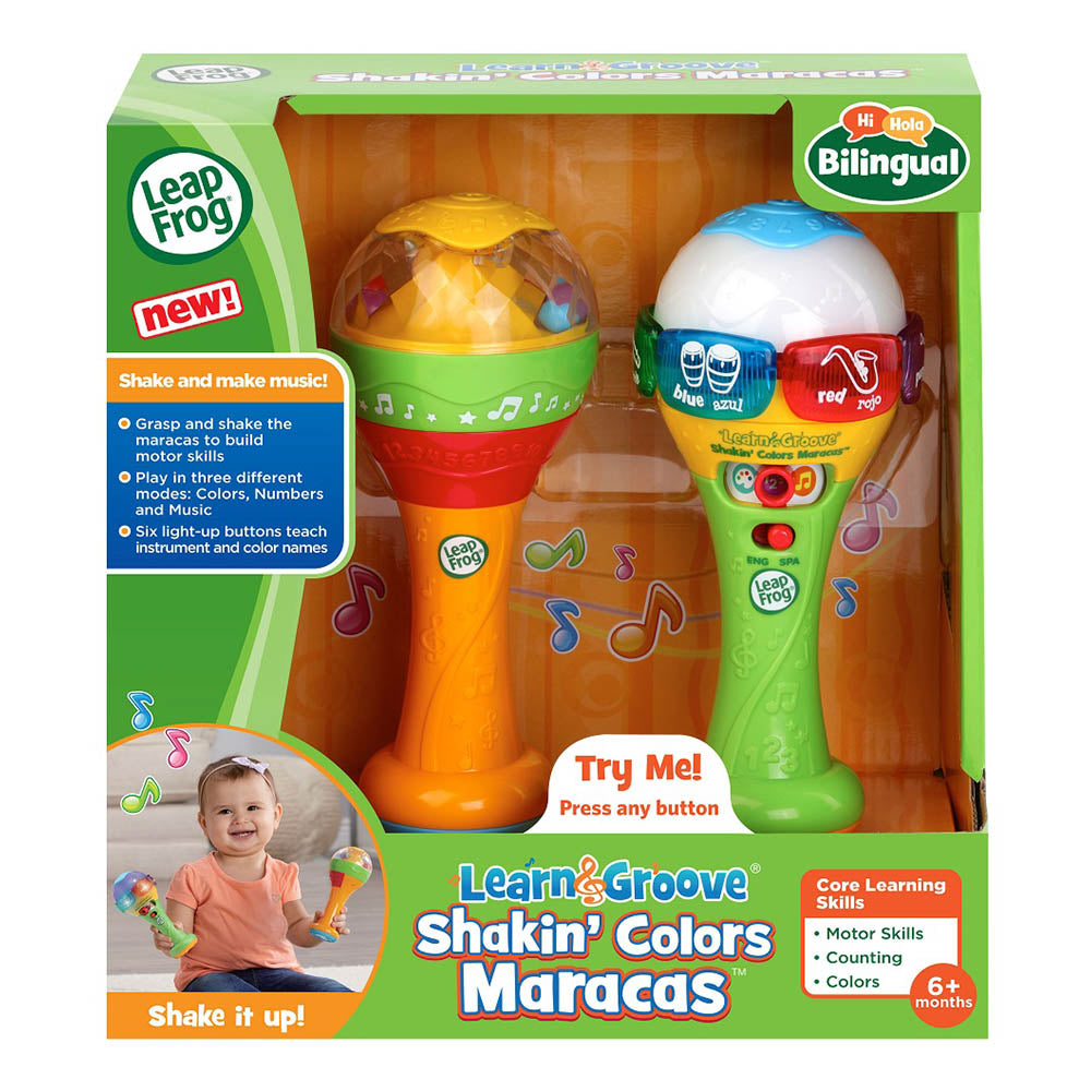 Leapfrog Learn & Groove Shaking colors maracus