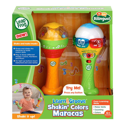 Leapfrog Learn & Groove Shaking colors maracus