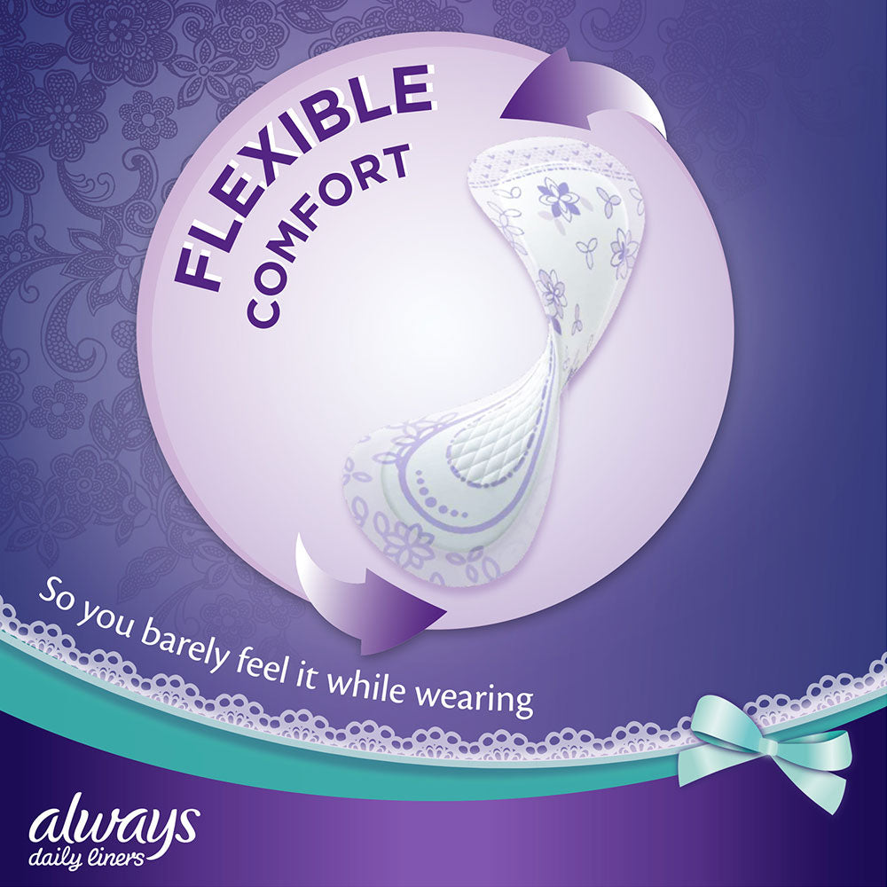 Always Liners Comfort Protect Unscented - 40's
