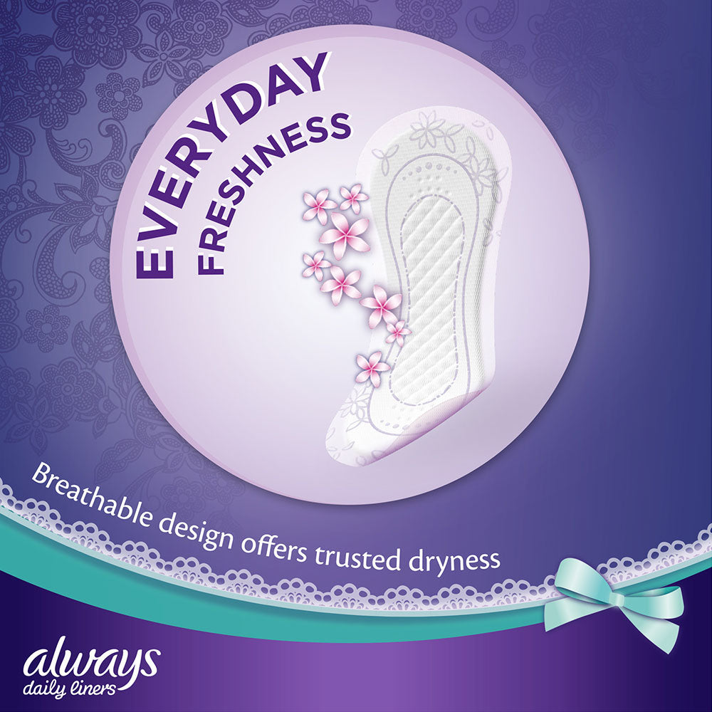 Always Liners Comfort Protect Unscented - 40's
