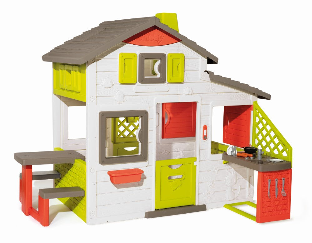 Smoby - Neo Friends House Playhouse + Kitchen