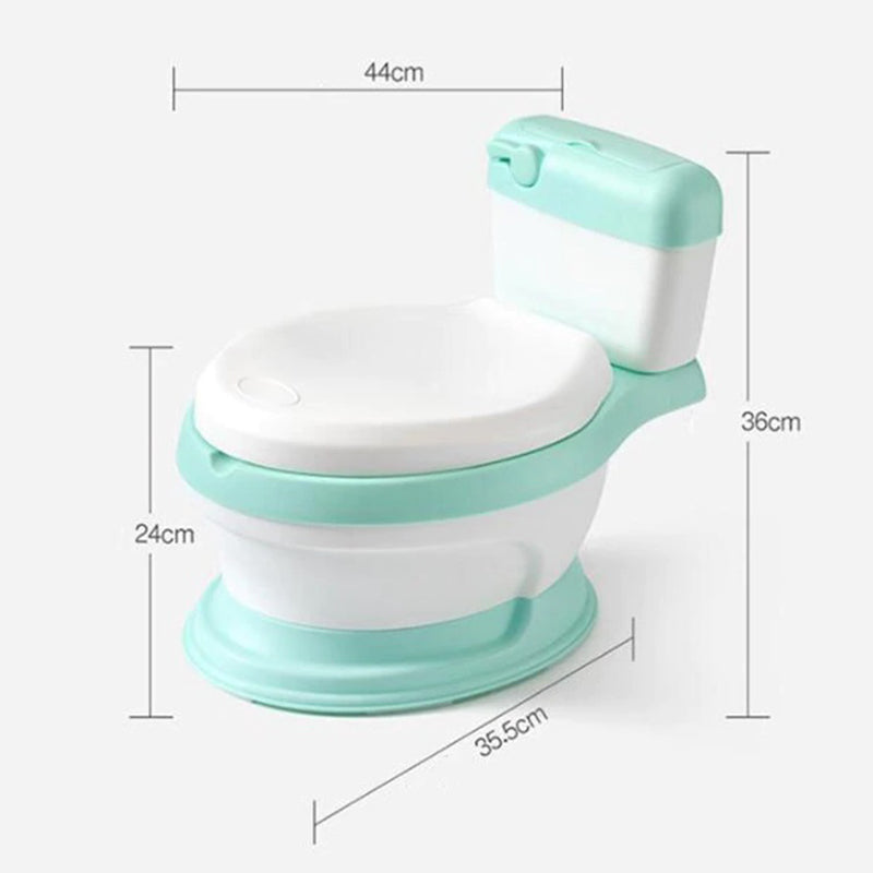 Baby Commode Potty (Green)