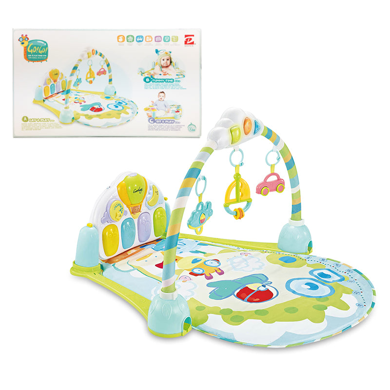 Goodway Baby Toys Kick And Play Piano Gym (Blue)