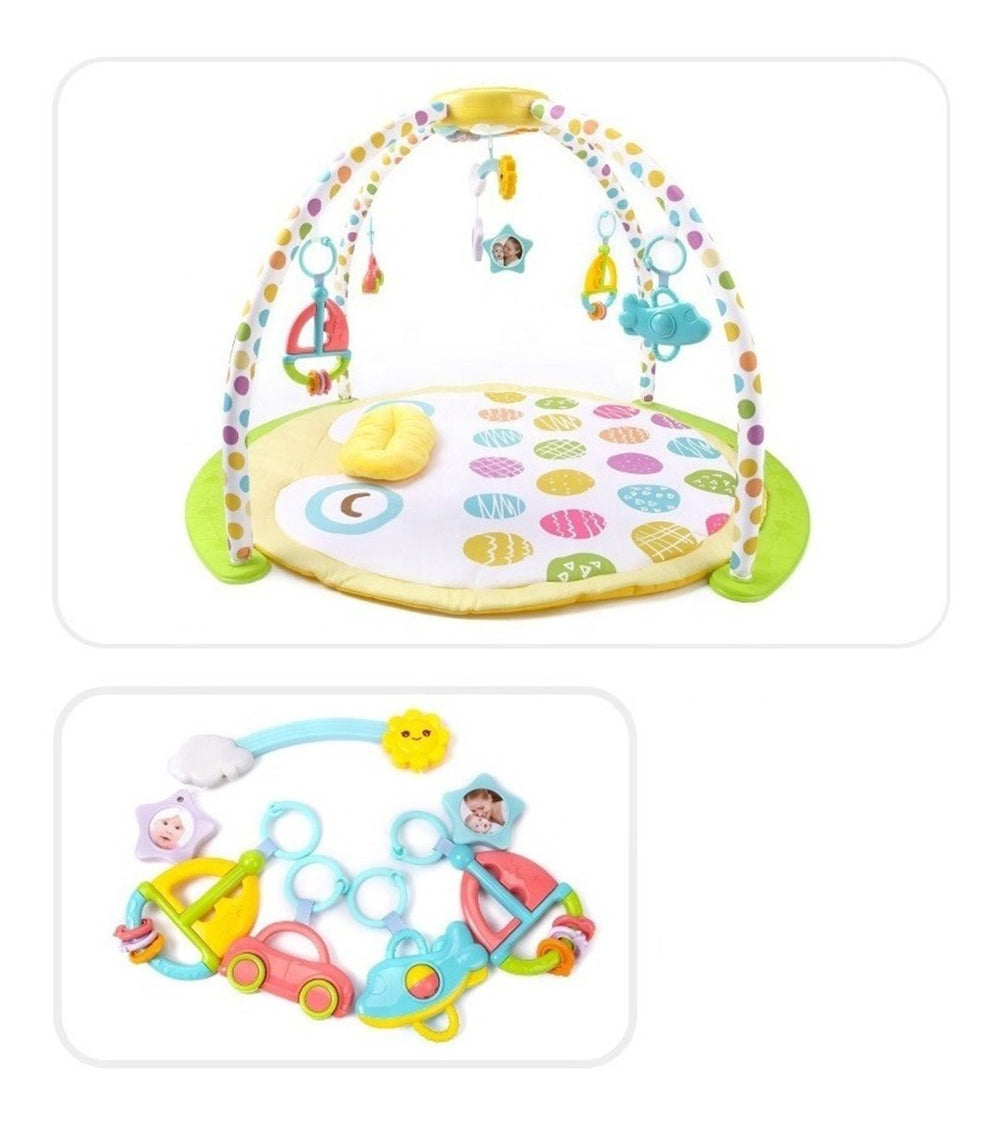 Goodway 5 In1 Baby Soft Mat Activity Play Gym With Projector