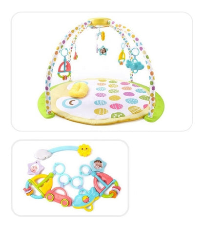 Goodway 5 In1 Baby Soft Mat Activity Play Gym With Projector