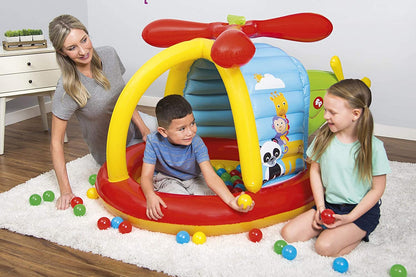 Bestway Helicopter Ball Pit (61 Inch x 40 Inch x 36 Inch / 1.55m x 1.02m x 91cm)
