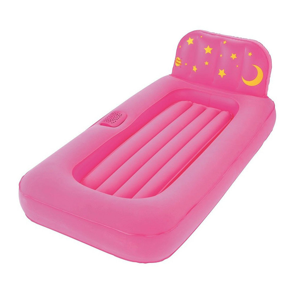 Dream Glimmers Comfort Airbed - Pink (52" x 30" x 18"/1.32m x 76cm x 46cm)