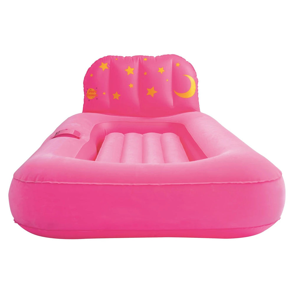 Dream Glimmers Comfort Airbed - Pink (52" x 30" x 18"/1.32m x 76cm x 46cm)