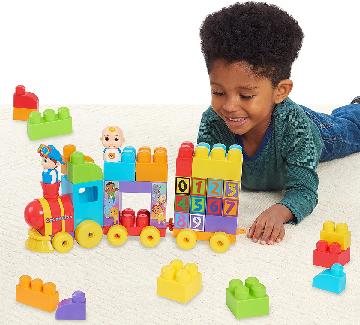 Cocomelon Stacking Train
