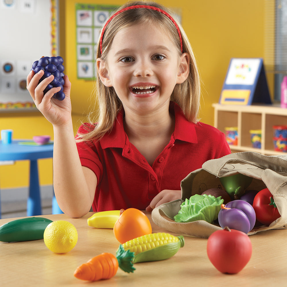 Learning Resources - New Sprouts Fruit And Veggies Tote Learning Resources