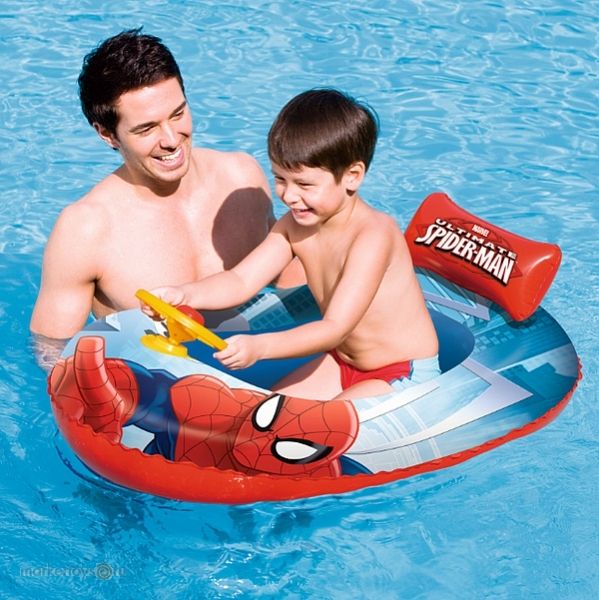 Bestway Spider-Man - Beach Boat (44 Inch x 28 Inch/1.12m x 71cm)