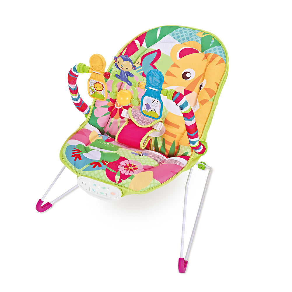 Fitch Baby- Animal Paradise Baby Bouncer (Green)