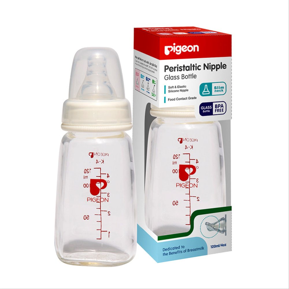 Pigeon - Glass Bottle SN Clear 120 ML