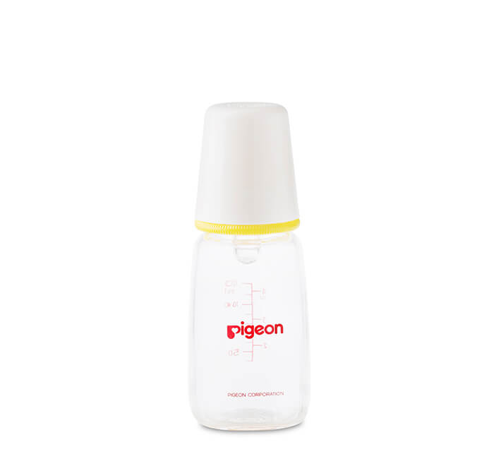 Pigeon - Glass Bottle SN 120 ML (White)