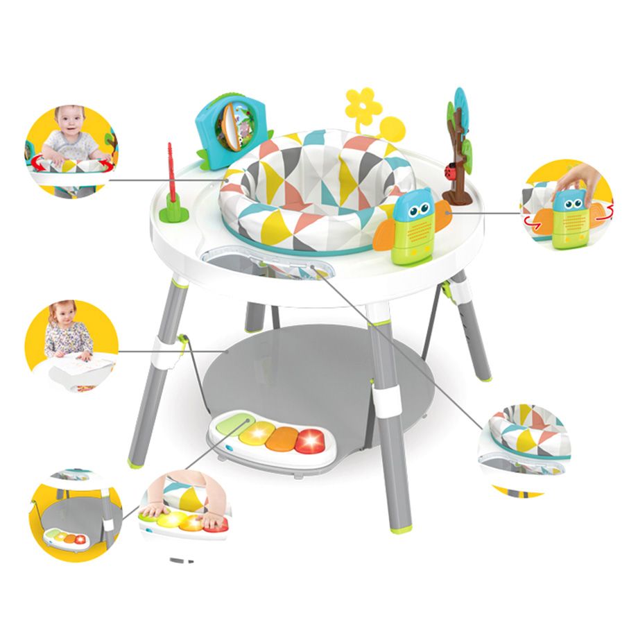 Little Angel Baby's View 3 Stage Activity Center (White)