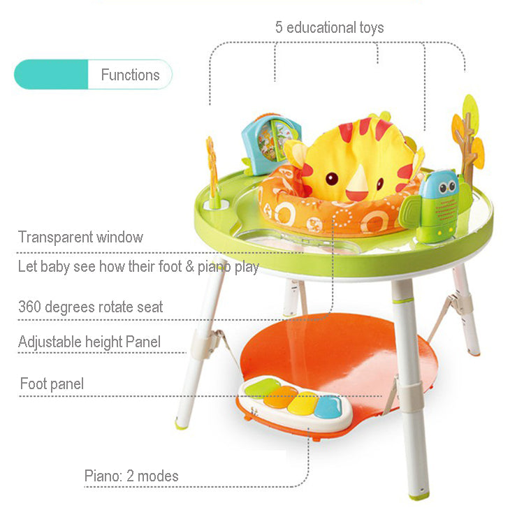 Little Angel - Baby's View 3-Stage Activity Center - Tiger