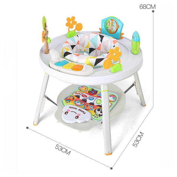 Little Angel - Baby's View 3-Stage Activity Center with Musical Pad