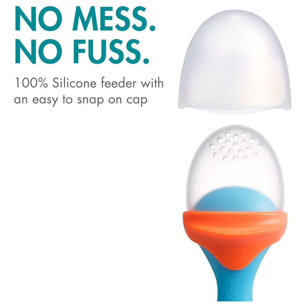 Boon Pulp Silicone Feeder (Blue/Orange) Boon Pulp Silicone Feeder (Blue/Orange)