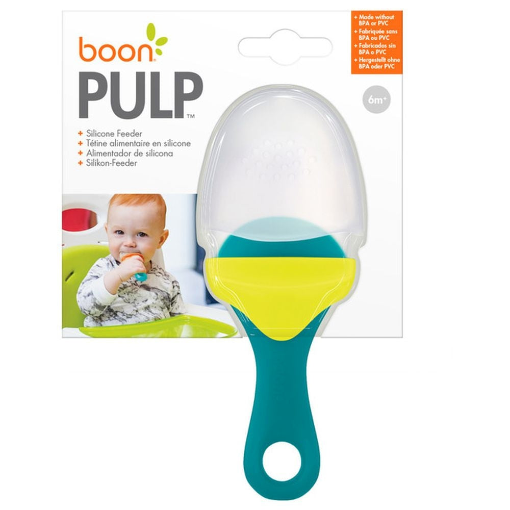 Boon Pulp Silicone Feeder (Green/Blue) Boon Pulp Silicone Feeder (Green/Blue)