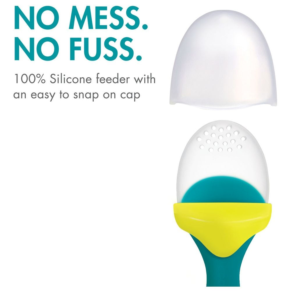 Boon Pulp Silicone Feeder (Green/Blue) Boon Pulp Silicone Feeder (Green/Blue)