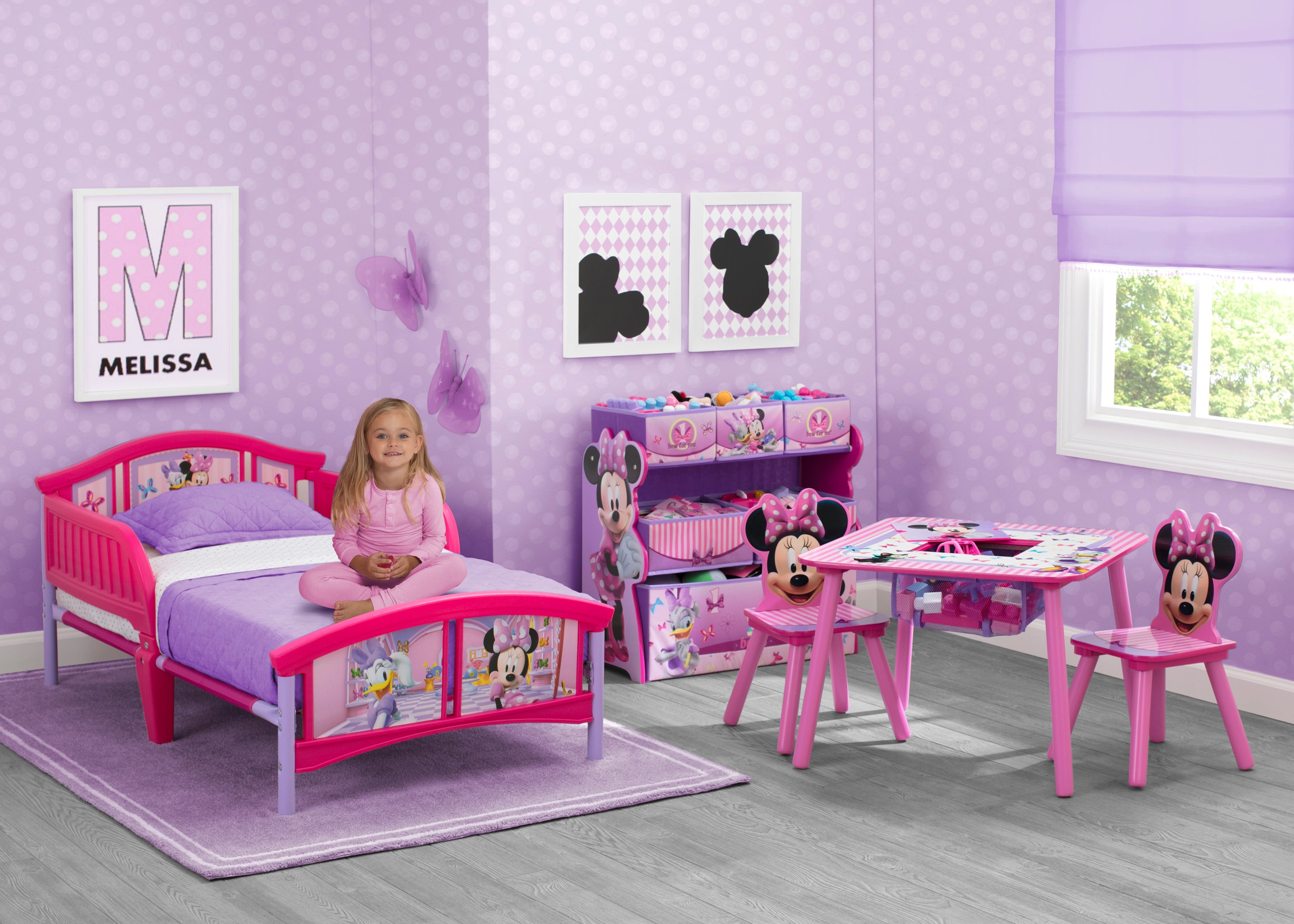 Delta Children - Minnie Toddler Bed (Mattress Included)