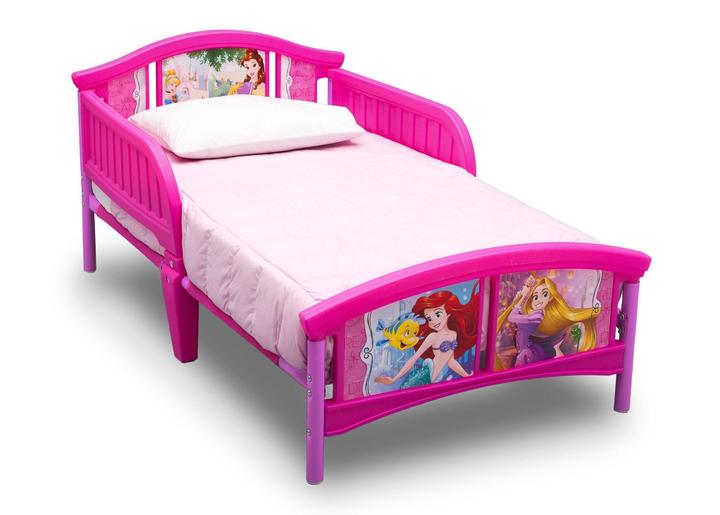 Delta Children - Princess Toddler Bed (Mattress Included)
