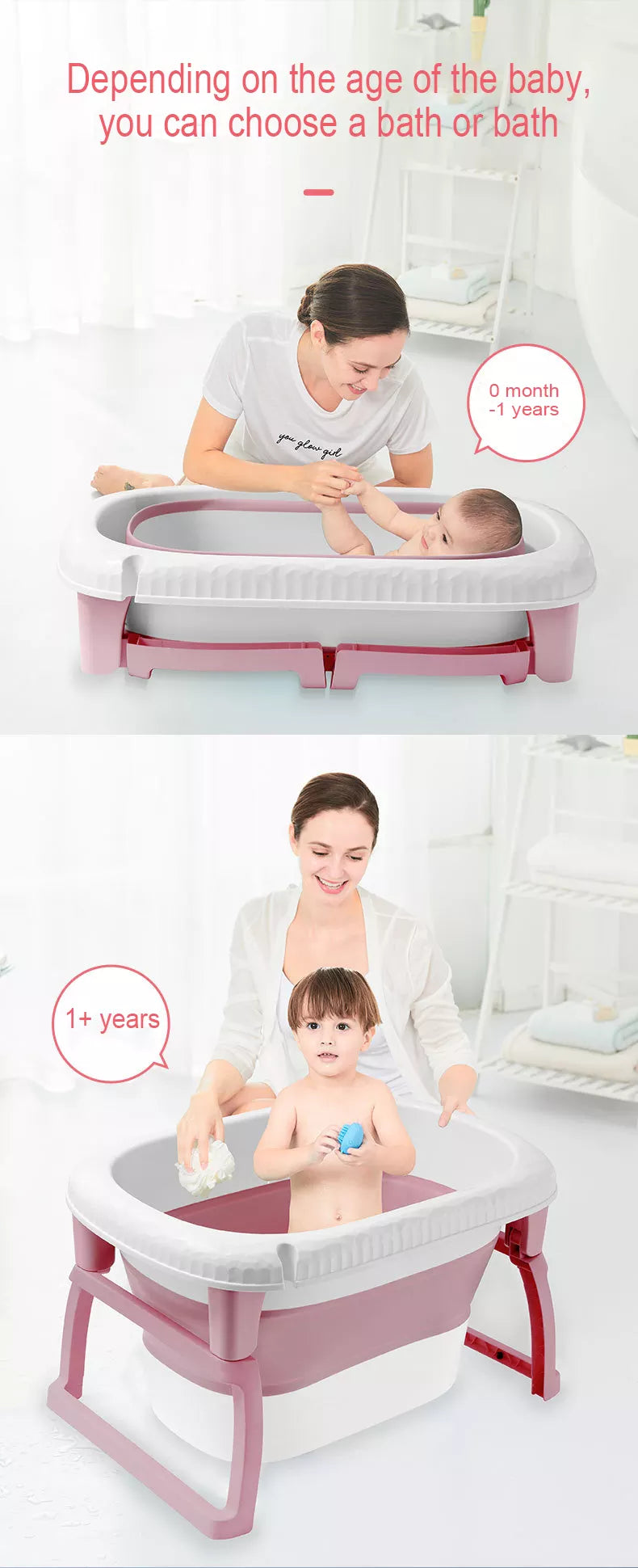 Baby Bathtub (Pink)