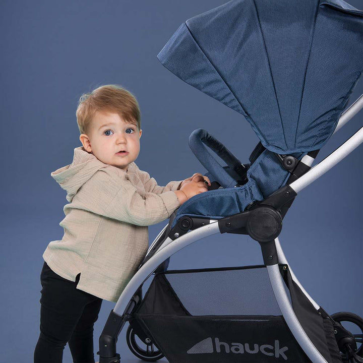 eagle hauck Eagle 4S Stroller Duoset in Denim Grey