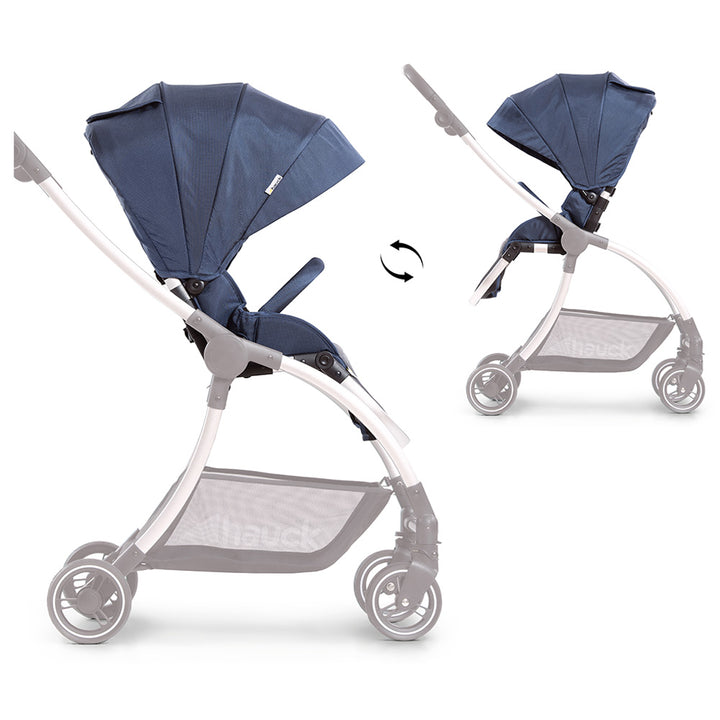 hauck eagle Eagle 4S Stroller Duoset in Denim Grey
