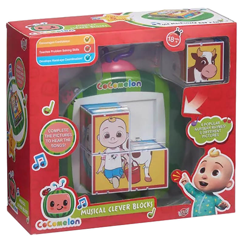 Cocomelon Musical Clever Blocks
