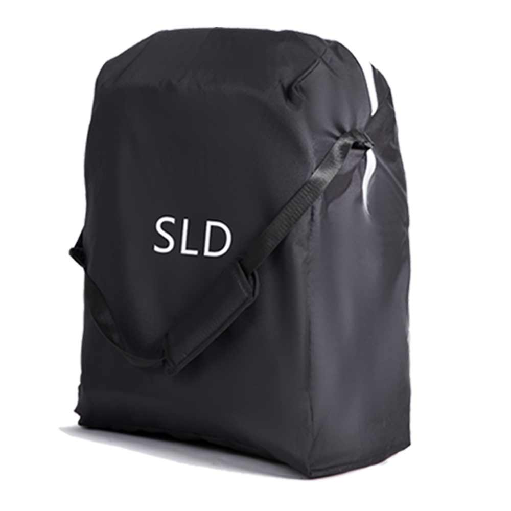 Teknum Grey Travel Lite Stroller + Sunveno Diaper Bag Black with Hooks