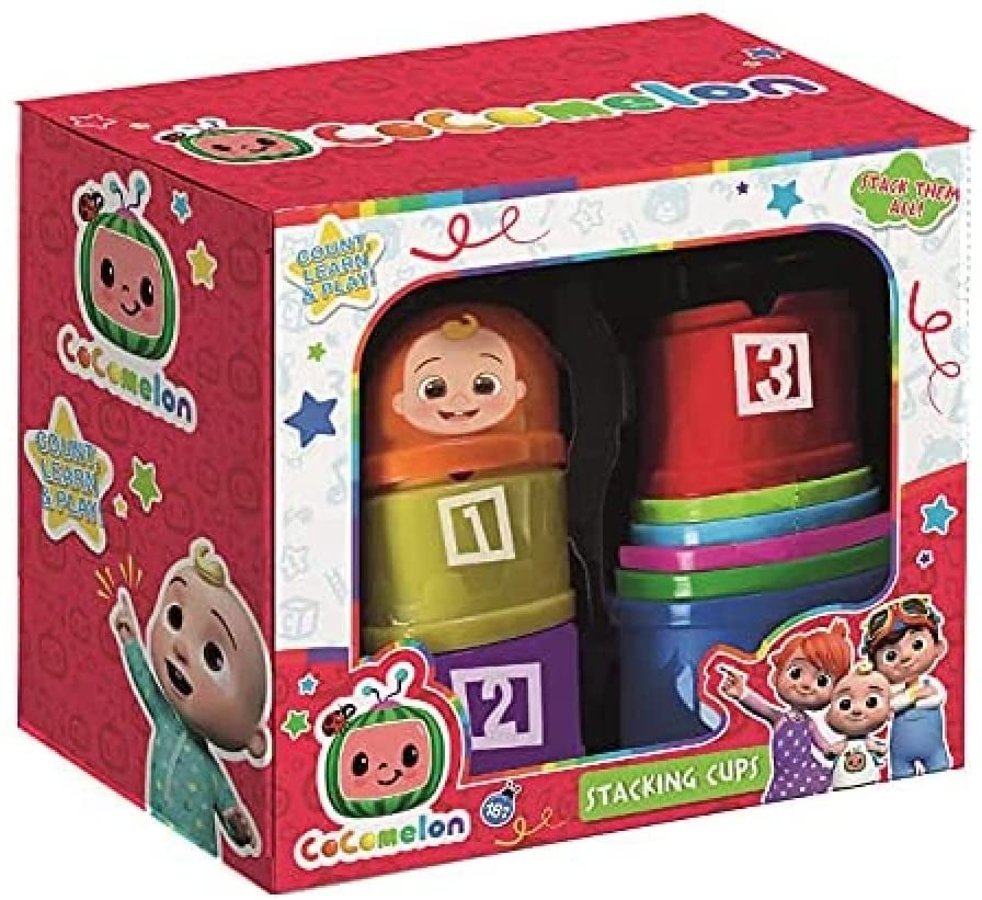 Cocomelon Stacking Cups