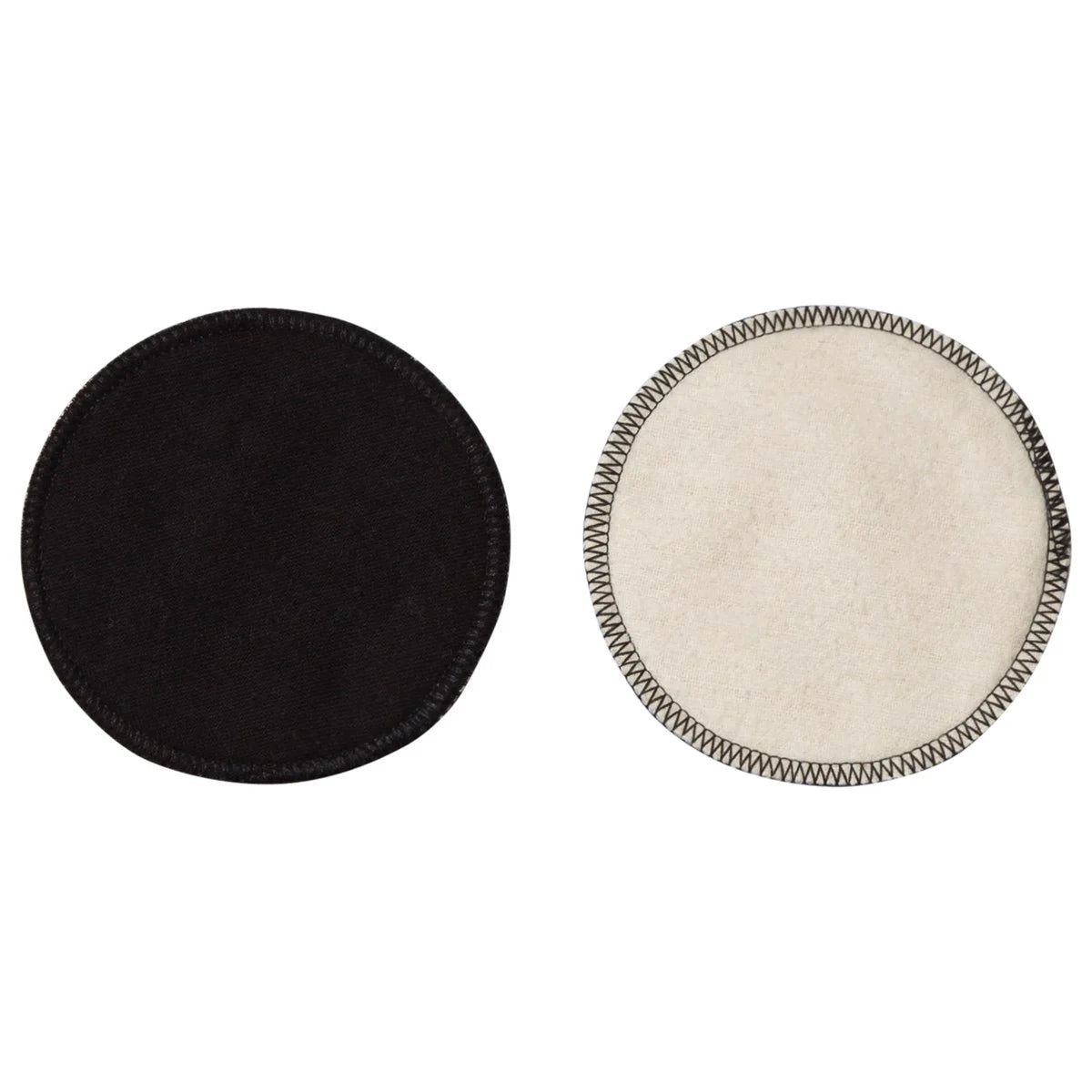 Carriwell - Washable Breast Pads (Black) -Pack of 6