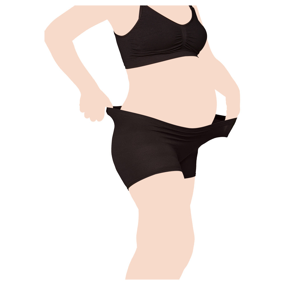 Carriwell - Maternity & Deluxe Hospital Panties - Pack of 2 (Black)