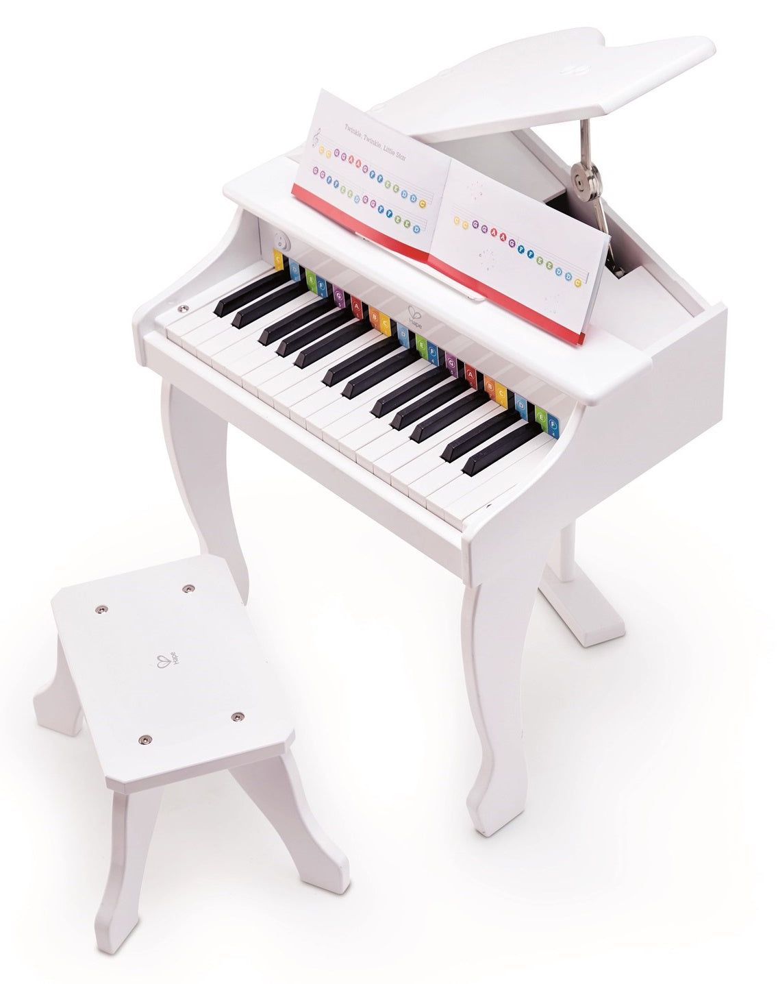 Hape - Deluxe Grand Piano (White)