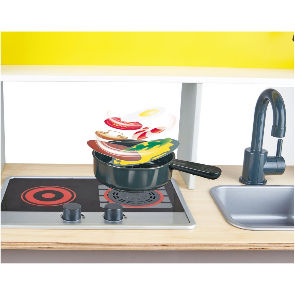 Hape - Deluxe Kitchen Playset with Fan Fryer