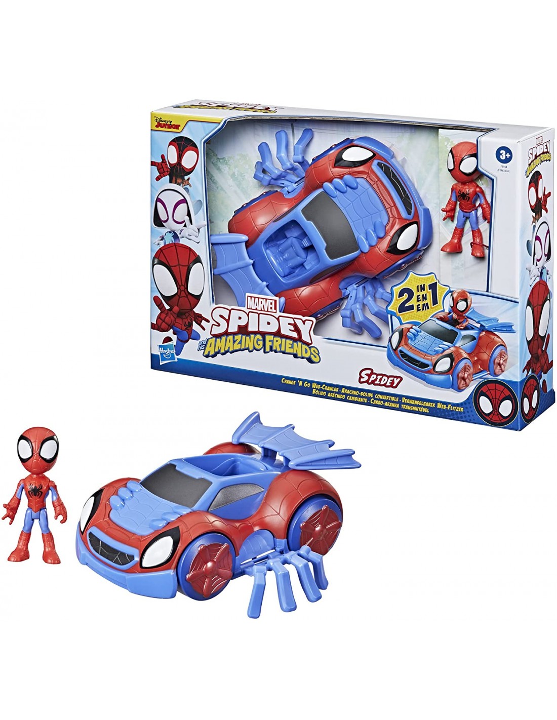 Hasbro Saf 2 In 1 Web Crawler